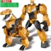 Hợp kim Transformers 5 Phiên bản phim Dây thừng Khủng long Xe Robot Sửa đổi Mô hình Toy Boy Gift - Chế độ tĩnh Chế độ tĩnh