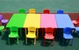 Bàn ăn kết hợp không độc hại mẫu giáo phòng ăn không mùi bàn nhựa bàn ghế bàn ghế học - Phòng trẻ em / Bàn ghế bàn ghế gỗ cho bé