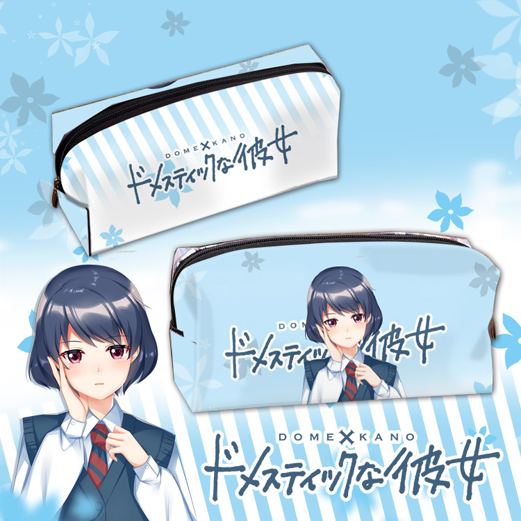 Anime Domestic Lover たちばな るい Pu Pencil Case Phone Bag Coin Purse Cosmetic Big Ebay
