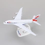 Mô hình máy bay hợp kim rắn 380 Quà tặng hàng không của Anh quà tặng máy bay mô phỏng tĩnh A380 1:40 máy múc trẻ em