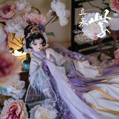 taobao agent Ziyouge [Zilichun] Spot women's BJD doll ancient style baby clothes three -pointers