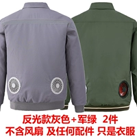 Хлопковая армия зеленый+рефлексивные термины серого (исключая любые аксессуары)