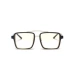 5cs2018 Hàn Quốc lưới đỏ hộp kính nghiêng kính phẳng khung gương gương nam và nữ đồng bằng 31076 kính bảo vệ mắt Kính đeo mắt kính