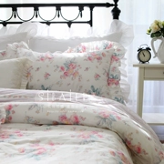 Mục vụ người Mỹ Maria 60 phong cách Hàn Quốc Bộ đồ giường bằng vải bông xù lông bông bao gồm bốn mảnh - Bộ đồ giường bốn mảnh