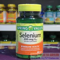 American Direct Mail Spring Valley Selenium Deces несколько таблеток 200 мкг100 селен