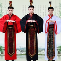 Trang phục quần áo nam Đường triều Hanfu thẳng vào quần áo sâu hiệp sĩ trang phục sân khấu phim và truyền hình nhiếp ảnh tốt nghiệp lớp tốt nghiệp - Quần áo ngoài trời áo tanktop nam khoét nách sâu