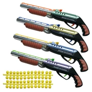 Súng ống đôi mềm đạn gấp đạn airsoft mềm shotgun trẻ em đồ chơi súng ngắn nhỏ thậm chí shotgun an toàn và bảo vệ môi trường