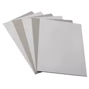 A2 thẻ cứng album màu xám dưới cùng giấy trắng máy tính xách tay hộp lưu trữ DIY sản xuất lớn giấy bao bì hộp mặt nạ - Giấy văn phòng