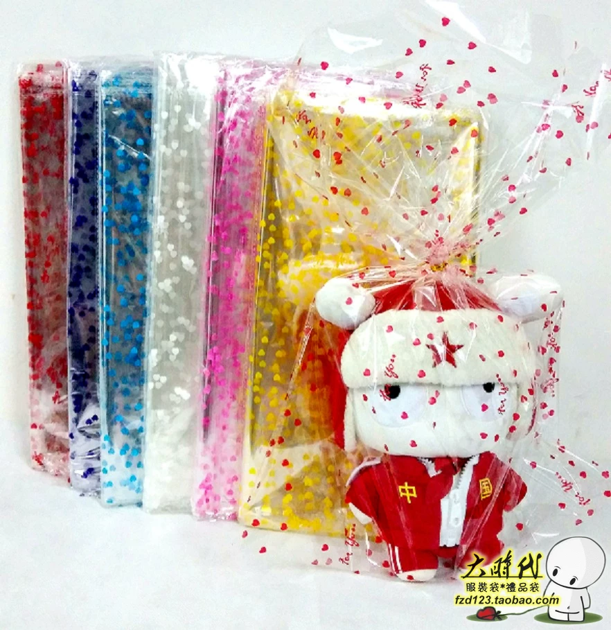Plush toy, doll, plastic bag, pack, Birthday gift
