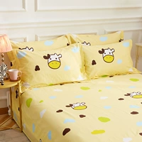 100% cotton áo gối cartoon đơn 48x74 30 * 50 bông trường hợp gối gối một cặp nhịp 2 - Gối trường hợp gối chống bẹp đầu babymoov