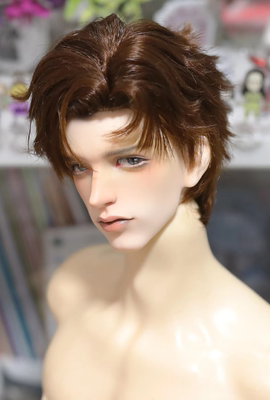 taobao agent [Lamb Insomnia] 3D Print BJD Little Black Brother -Rice Wife (Authorized)