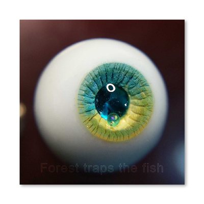 taobao agent -The Fish Forest-homemade BJD resin eye gypsum Eye Drilling Three-dimensional Eye Pattern [Lemon Soda]