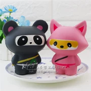 New Ninja Panda Fox Slow Rebound Squishy Bánh Bánh Dễ thương Mềm Sáng tạo Đồ chơi thông hơi - Khác