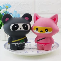 New Ninja Panda Fox Slow Rebound Squishy Bánh Bánh Dễ thương Mềm Sáng tạo Đồ chơi thông hơi - Khác xe đồ chơi trẻ em