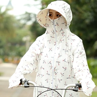 Электрический мотоцикл, летняя хлопковая одежда для защиты от солнца, шапка, ультрафиолетовый солнцезащитный крем, уличный ветрозащитный плащ, УФ-защита
