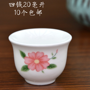 Jingdezhen gốm retro rượu vang hầm dịch vụ sự cống hiến kính nhỏ rượu vang trắng kính linh hồn ma quỷ cup vũ đạo cụ rượu vang