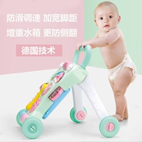 Baby Walker Giỏ Hàng Đa Chức Năng Chống rollover Bé Học Cách Đi Bộ 6-18 Tháng Walker Fun Toddler xe đẩy combi