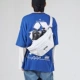 Mye Cross -body Bag Mens Summer Tide Thương hiệu Hip -Hop National Tide Công nhân Nhật Bản Túi đeo vai nữ túi nhỏ đeo chéo nam túi đeo chéo canvas nam