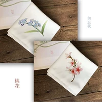 Simple đào khăn khăn tay cơ sở handmade mô hình Trung Quốc thêu cá nhân bộ sáng tạo chiếc khăn tay thêu truyền thống. - Bộ dụng cụ thêu tranh thêu chữ