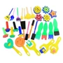 Trẻ em mẫu giáo của nguồn cung cấp bức tranh con lăn bàn chải bàn chải xốp bàn chải EVA bọt cọ xát đồ chơi graffiti bút chì màu