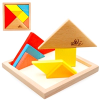 Большой детский конструктор, интеллектуальная трехмерная головоломка, деревянные учебные пособия, деревянная игрушка, раннее развитие