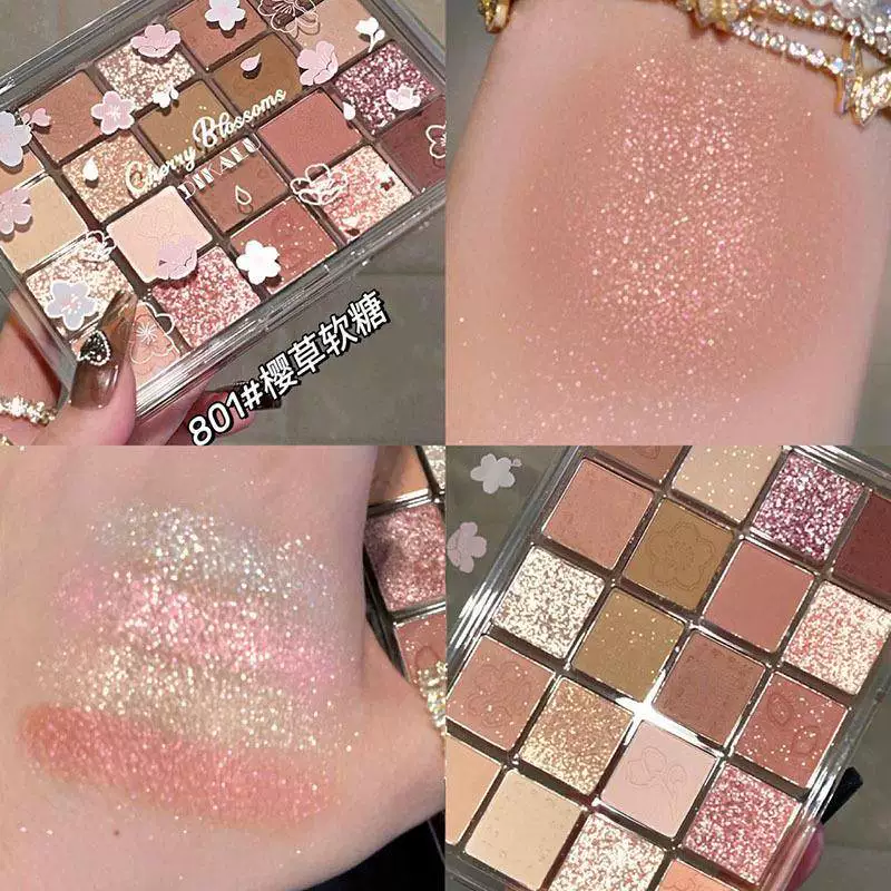 20 -color tea caramel Eye shadow Gliter for shadow
