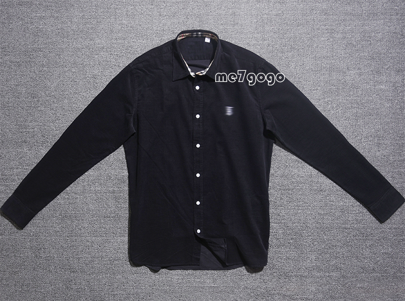 Blackpure cotton Washing water corduroy man business affairs leisure time Long sleeve shirt Self cultivation stock Old style Special Offer Lose money Clearance