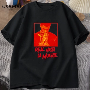 Реал есть, футболка La Muer Men Men Cotton с коротким рукавом Tee Shi
