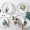 Bộ đồ ăn Bắc Âu micro-dao kéo bát đĩa rõ ràng khách sạn nhà hàng món ăn bát nước cốc coaster - Đồ ăn tối