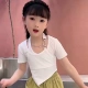 Белый топ Allison Bell&2 2018 Необычный топ