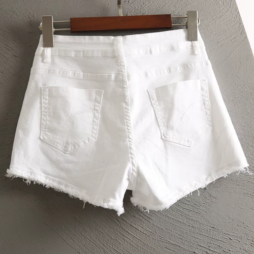 Белая мини-юбка, летние шорты, штаны, приталенное белье для коррекции формы бедер, высокая талия, подходит для подростков, свободный прямой крой