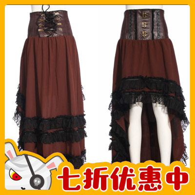 taobao agent O Jier o Victoria steamed friends, noble nobles, short -back long waist long skirts Steampunk SP188