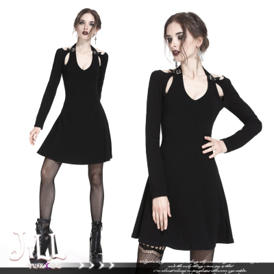 taobao agent O Jill o classical dark personality rock strapless Gothic dress visual baroque dark DW238