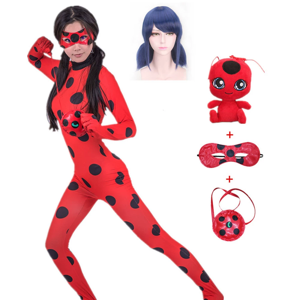 Phép màu bọ rùa cô gái tiệc tùng quần bó trẻ em Trang phục đỏ Halloween trang phục anime - Trang phục