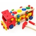 đồ chơi giáo dục cho trẻ em trẻ sơ sinh trẻ đồ chơi xe kéo sợi dây thừng 2 năm rưỡi tuổi 1-3 chàng trai và trẻ em gái tàu Đồ chơi bằng gỗ