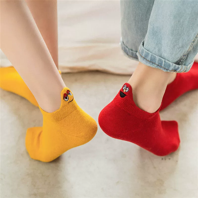 Тайда, милые мультяшные трехмерные knee socks, корейский стиль, средней длины, для любимого