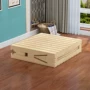 1.5 bảng gỗ lạnh giường gỗ rắn gấp giường bảng mã hóa đa chức năng rộng 60cm nhà với giường gỗ người lớn may nuong banh mi