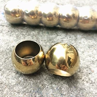 Внешний диаметр 36*19,5 Двойной отверстие мяч 304 Золотой золотой мяч