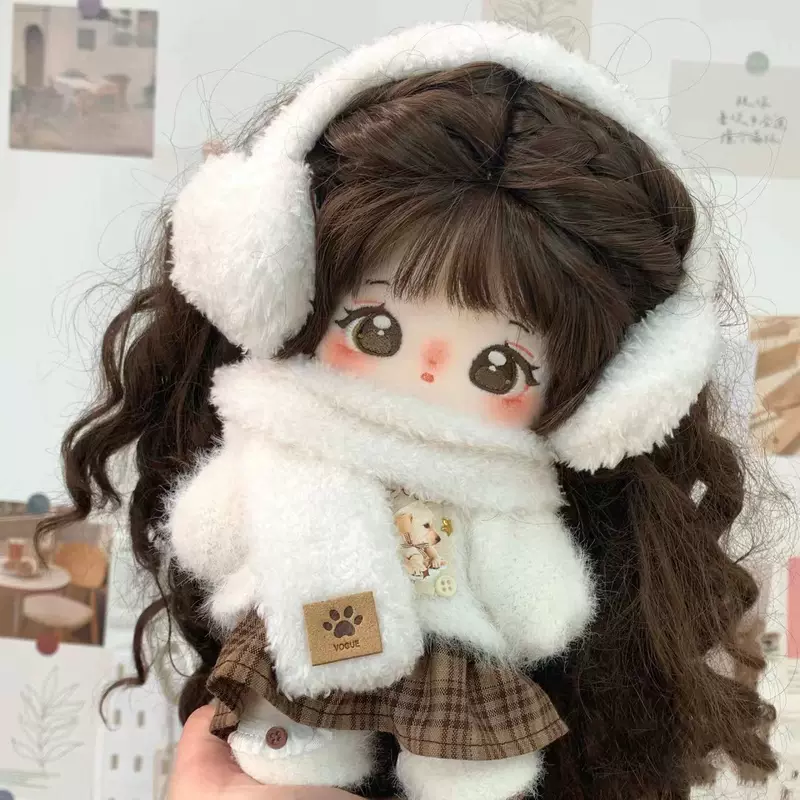 Хлопковая кукла, маленькая плюшевая игрушка, детская одежда