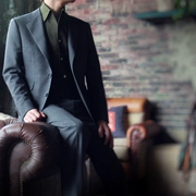 NHO2 phù hợp với nam giới tùy chỉnh len kinh doanh phù hợp với phù hợp với phù hợp với đám cưới phù hợp với chú rể ăn mặc chuyên nghiệp - Suit phù hợp