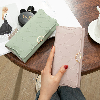 taobao agent Wallet, shoulder bag, small design card holder, hand loop bag, long small clutch bag, 2023 collection