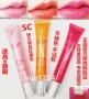 Chính hãng SC môi đỏ sữa màu sắc chống mật ong men phụ nữ mang thai sinh viên môi men dưỡng ẩm khử màu Hàn Quốc kéo dài không pcd 	son bóng 3ce plumping lips	