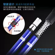 Nightingale cưỡi ngoài trời trekking ba lan siêu nhẹ telescopic đi bộ đường dài leo núi hình chữ T đi bộ dính đi bộ nhôm trekking ba lan đi bộ stick