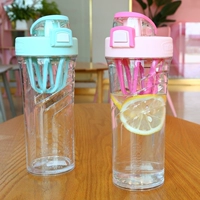 Стальная волшебная портативная фитнес -спортивная чашка Shake Cup Plastic Cup Probere Powder Milk Seminch Seminch Cup TP4086