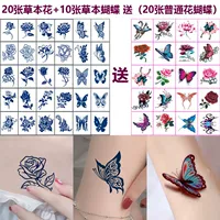 30 трав цветов бабочек-гив 20 путунг цветочных бабочек