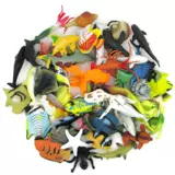 Реалистичная морская игрушка с животными, акула, фигурка для раннего возраста, учебные пособия, морская звезда