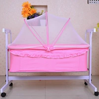 Cotton A-loại vải bé quần áo mùa thu quần áo sơ sinh túi bé bộ đồ giường cotton vải dệt kim phim hoạt hình giường ngủ giá rẻ