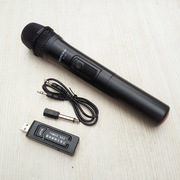 micro thu âm cài áo Micro không dây phổ quát ngoài trời máy thu âm phổ thông gia đình micro karaoke hát âm thanh 268,85MHZ bộ mic hát karaoke