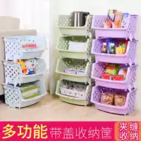 Kệ bếp kệ rau lưu trữ sàn nhiều tầng cung cấp thiết bị nhỏ bách hóa lưu trữ giỏ trái cây kệ lưu trữ hoàn thiện - Trang chủ phụ kiện bếp higold