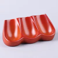 3 ложка -типа Бейловой древесина сплошной древесины (оранжевый)